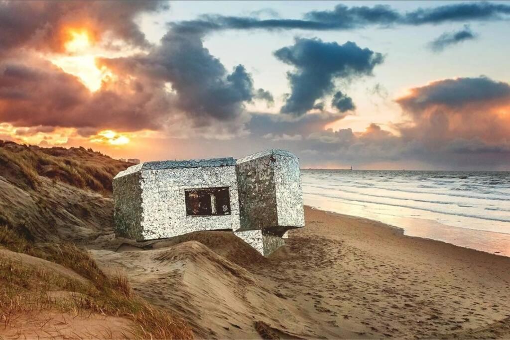 Studio COSY en bord de mer Dunkirk Eksteriør bilde
